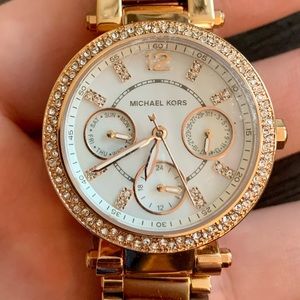 Michael Kors | Rose-Gold Blush Acetate Watch